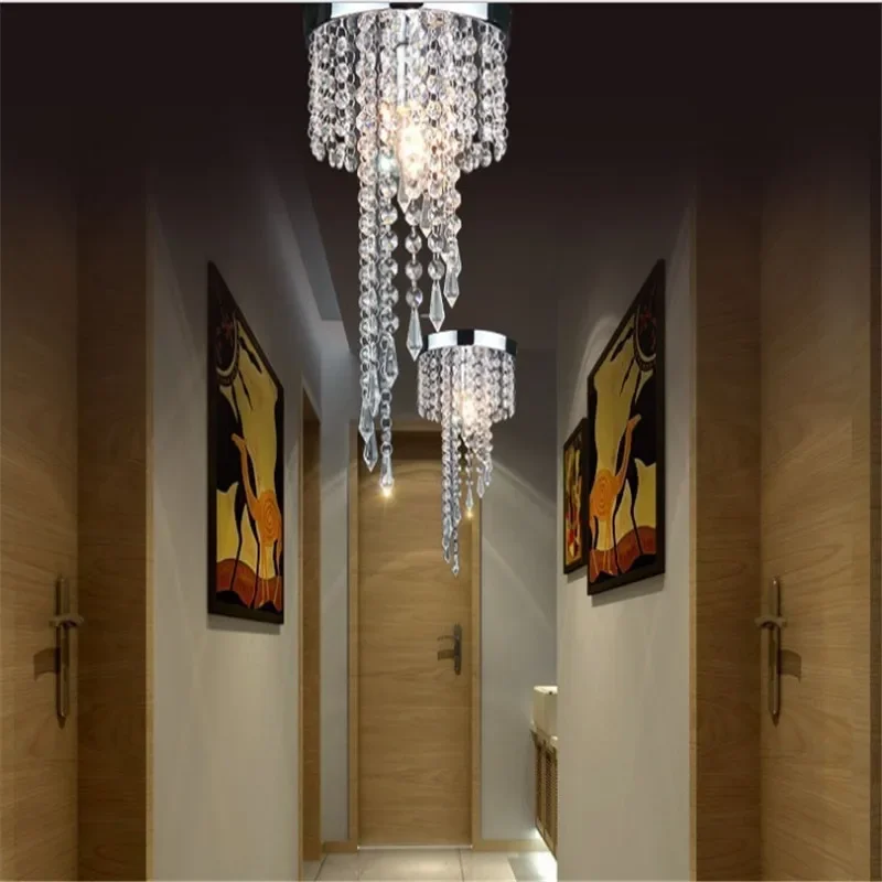 Modern chrome/Golden lustre LED Crystal chandelier lighting Fixture Pendant Ceiling Lamp Crystals lampadario lampadari avizeler