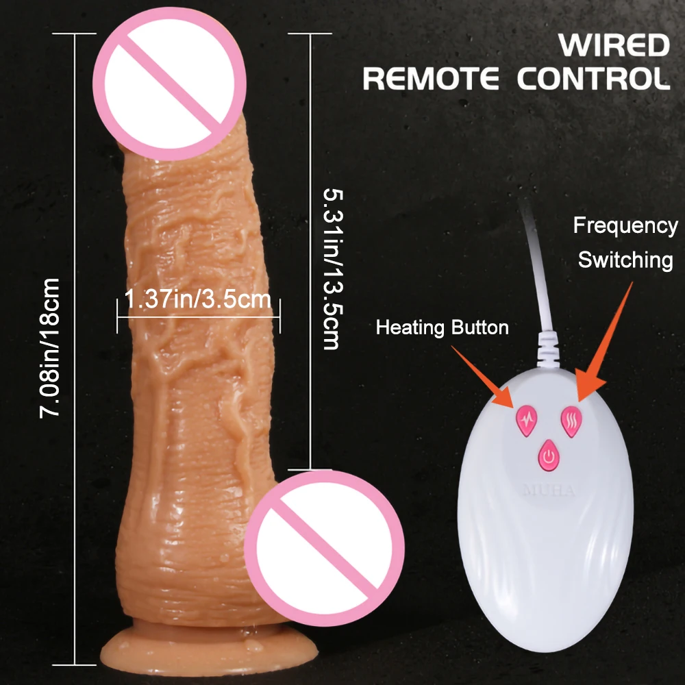 Thuwing Rotatie Afstandsbediening Dildo Vibrator Realistische Penis Gay Zuignap Masturbator Paar Grote Lul Voor Vrouwen Seksspeeltjes