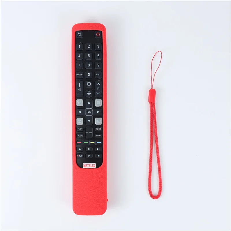 Remote Cover For TCL RC802N RC802N1/RC802NU1 RC802N2 YAI1 YAI2 YAI4 YLI2 YLI3 Silicone Protective Remote Case For TCL RC802N4