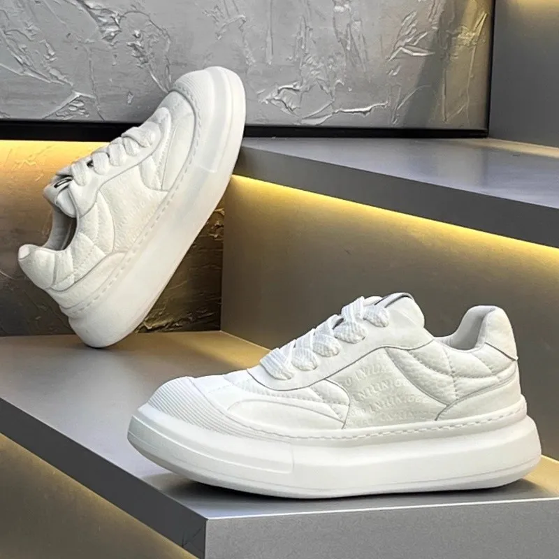 High Quality 2026 Trend Spring New Men\'s Casual Shoes Fashion Outdoor Sports Sneakers Shock Absorption Wear-resistant Breathable