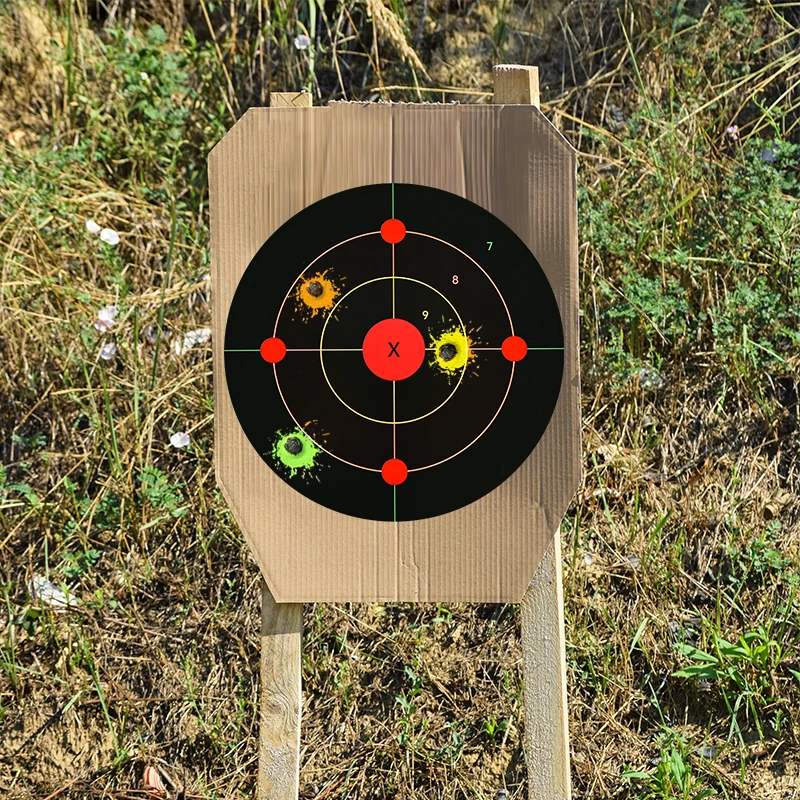 

12"X 12" triple Reactive & splatter Shooting targets for Gun-Pistol-Rifle-Airsoft-Pellet Gun- Air rifle.
