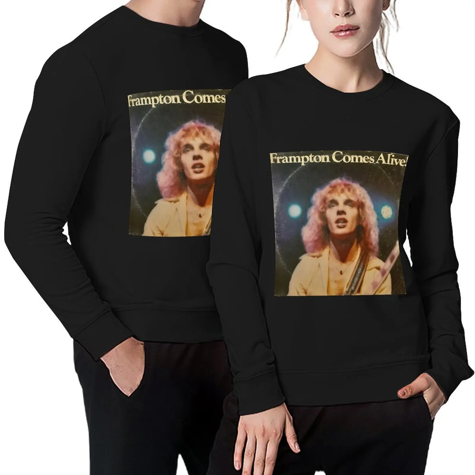 

Frampton Comes Alive Pullover men clothing japanese style fashion men aesthetic clothing sweatshirt