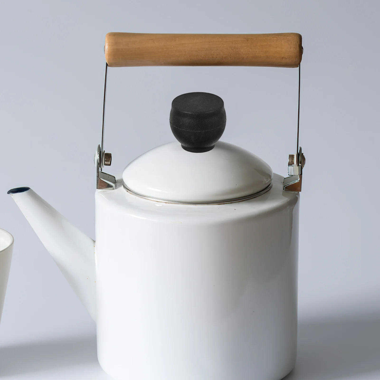 

10Pcs Mini Coffee Pot Lid Knob Heat-Resistant Bakelite Replacement Handle Anti-Scald Grip for Glass Pots Universal Sturdy Lid