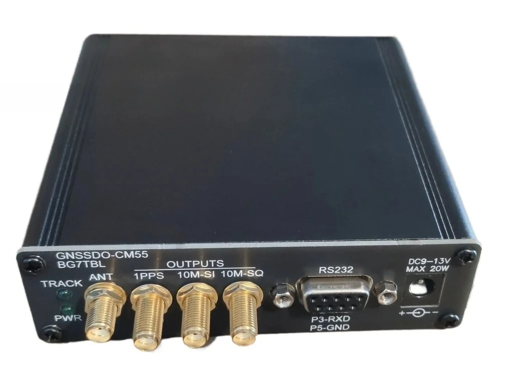 High Stability GNSS Disciplined Oscillator Module, 10MHz Reference & 1PPS Timing Output for Industrial Timing Server