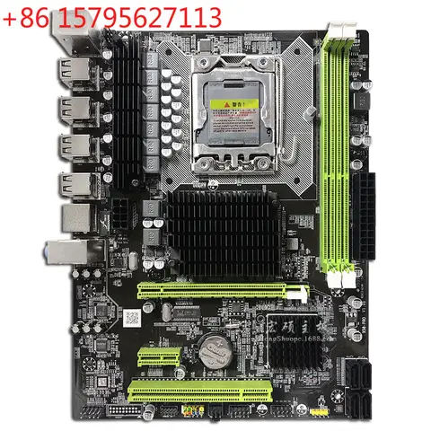 New X58 main board PRO support RX graphics card server memory 1366 pins X5650 X5670