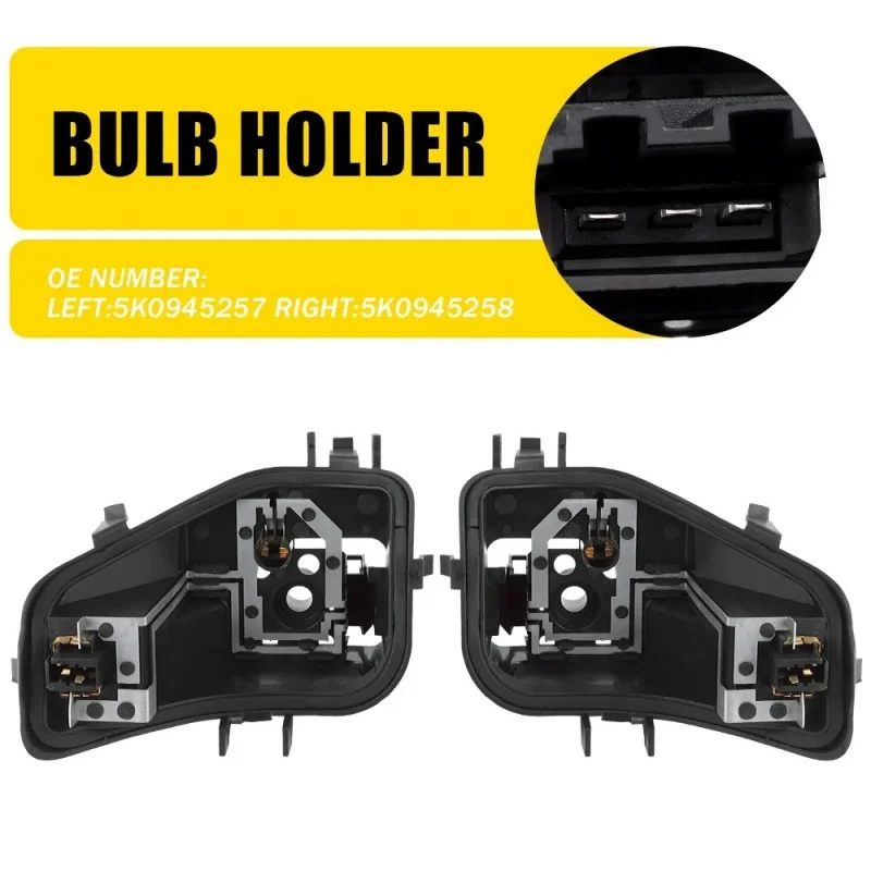 Bild 7: Für VW Golf 2009 2010 2011 2012 Auto Zubehör Äußere Hinten Rücklicht Rücklicht Licht Platine Lampe Halter Basis
