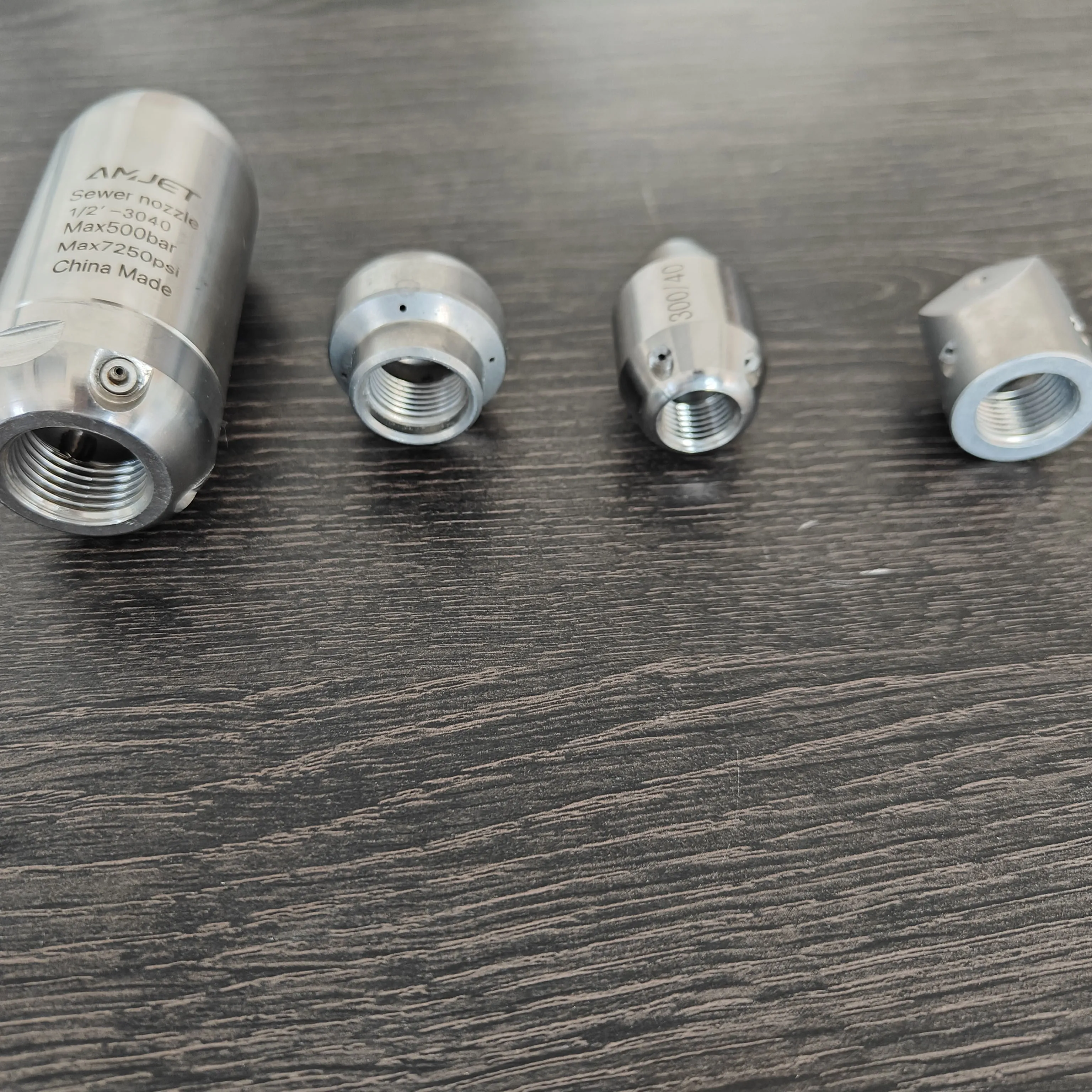Frontier High Pressure Pipeline Dredging Cleaning Nozzle Sewer Nozzle Drainage Cleaning Rotating Drain Cleaning