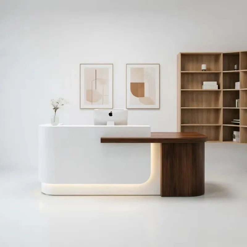 Aesthetic Display Reception Desk Beauty Design Events Specialty Executive Luxury Empfangstresen Theke Furniture