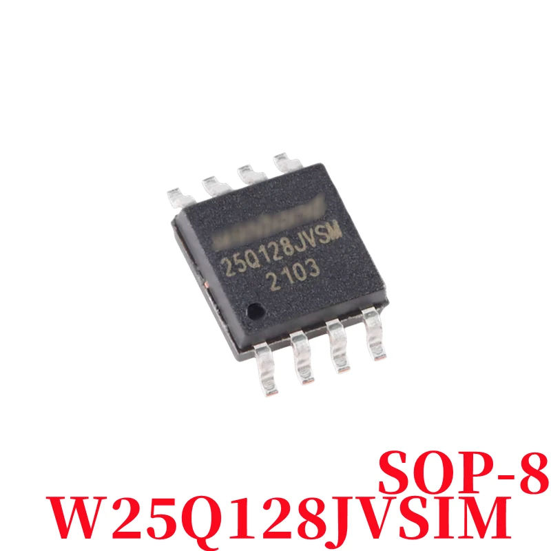 【1pcs】100% New W25Q128JVSIM 25Q128JVSIM SOP8 chip