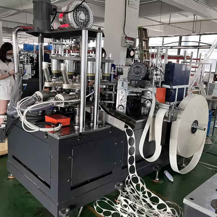 Customized Automatic Middle Speed Single Double Side PE Paper Cup Forming Machine