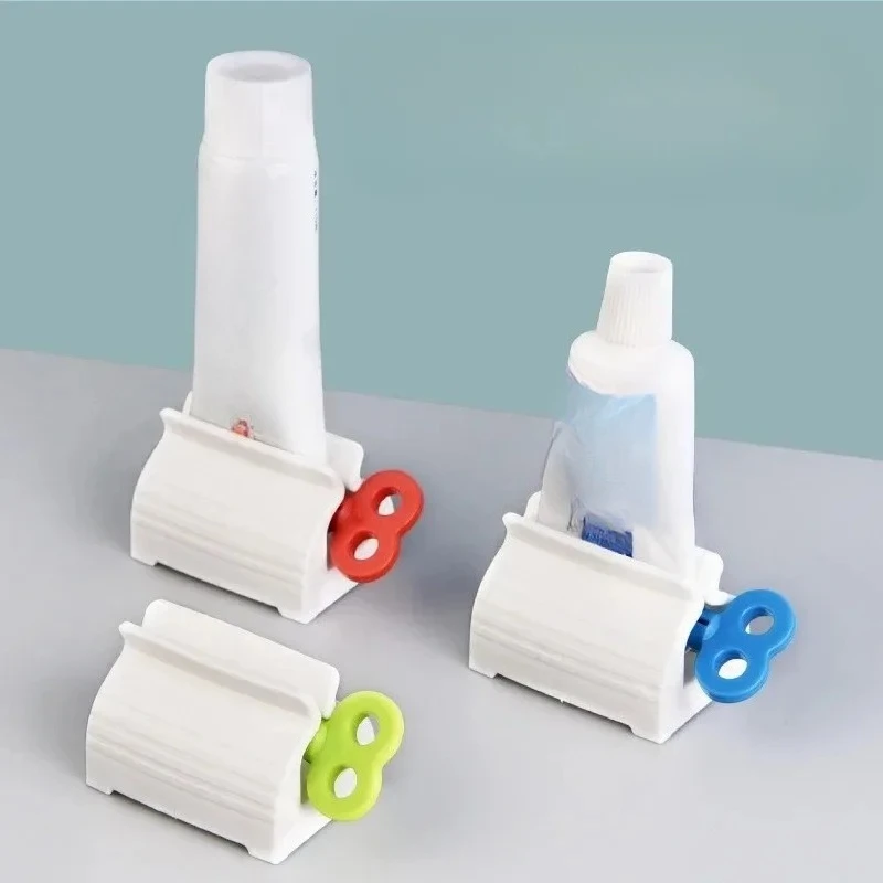 1/2/3/5pcs Plastic Dispenser Bathroom Accessories Multifunction Tube Squeezer Manual Squeezer Toothpaste Easy Portable