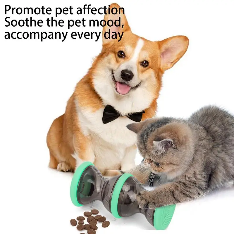Dog Food Ball Puppy Treat Ball Interactive Treat Dispensing Pet Toys Slow Feeder Ball Dog Puzzle Toys Dog Enrichment Toys To