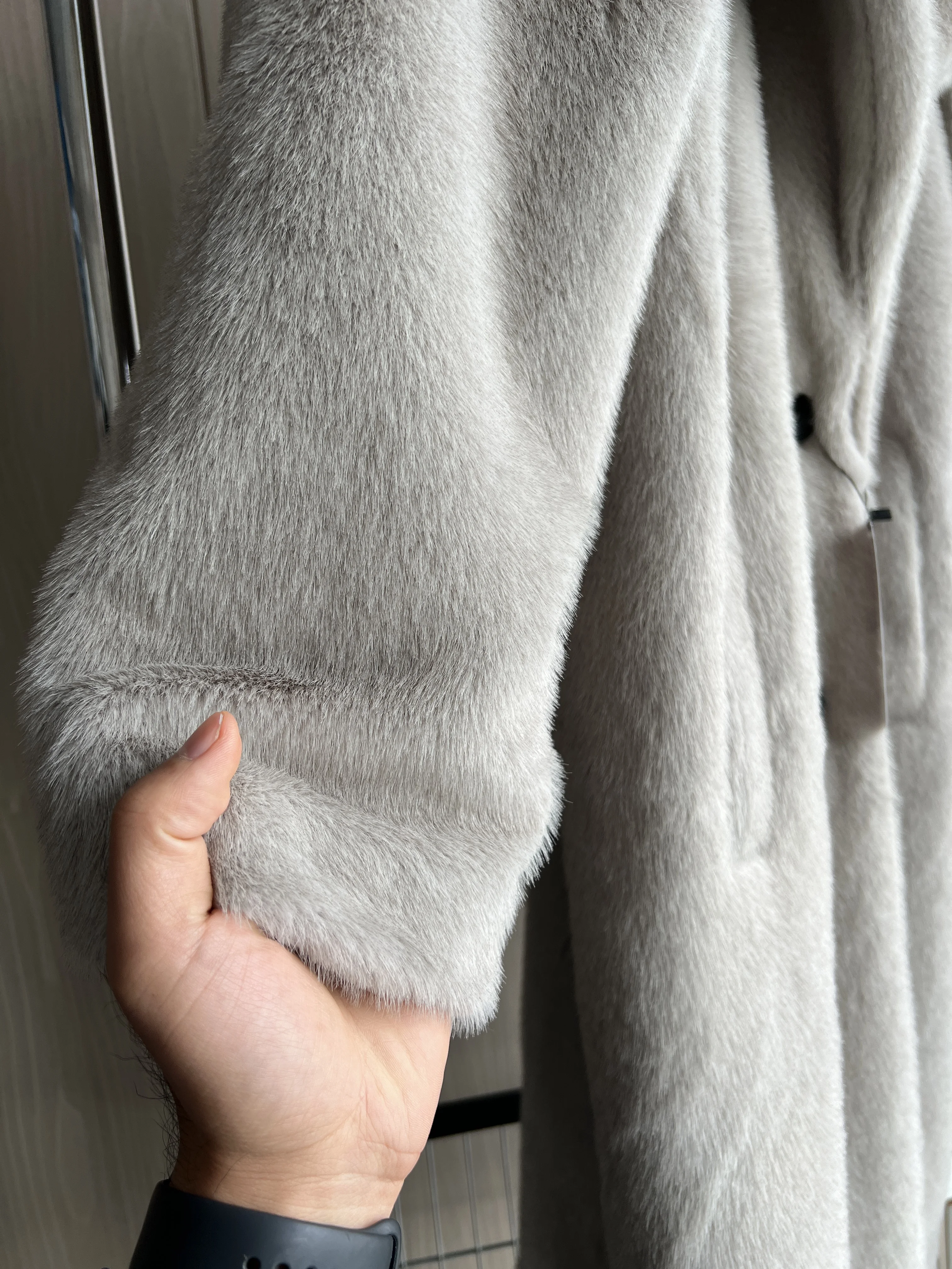 ETJ 2025 Women's Winter New Collection Luxurious Faux Fur Effect Long Coat Thick and Warm Padded Jacket for Women