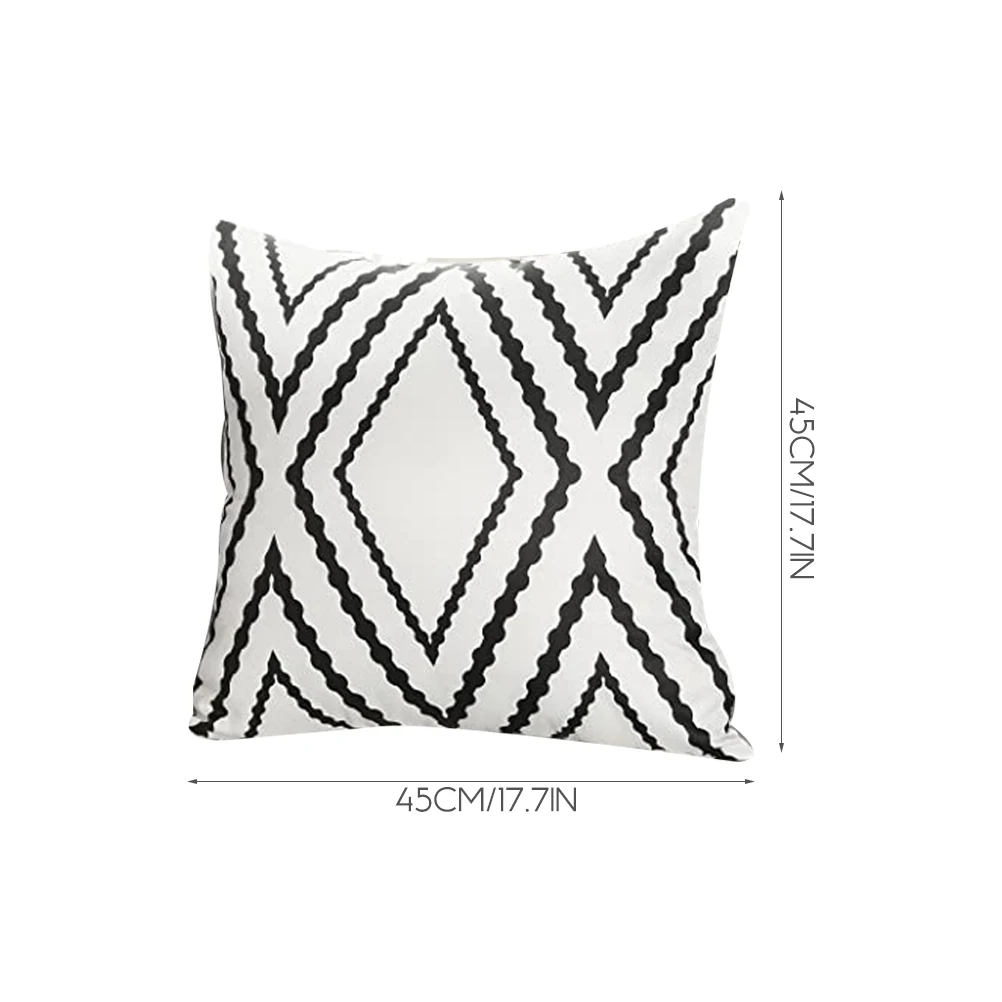 

Protector Waterproof Pillowcase Throw Pillows for Bed Decor Cushion Cover Cases