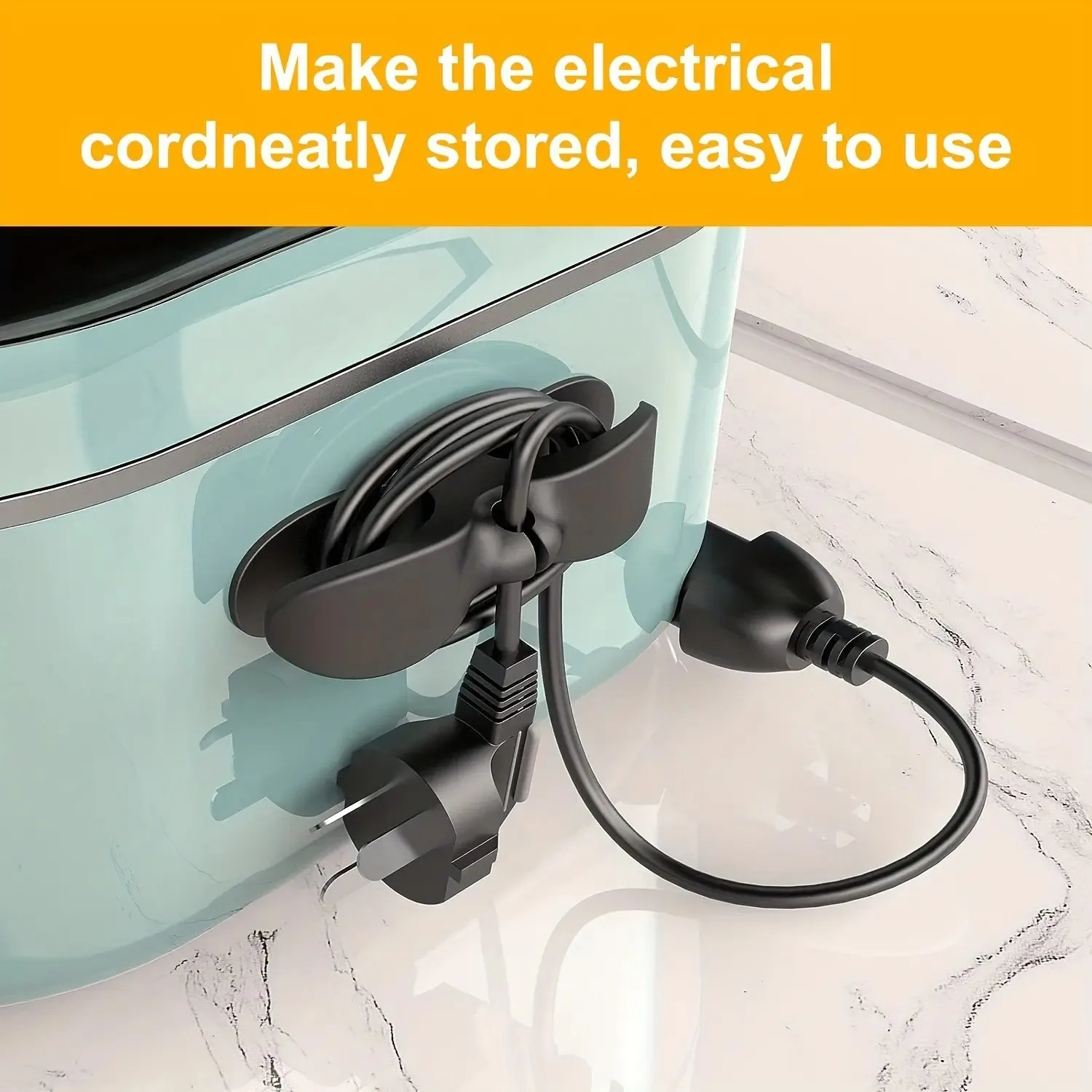 6 Pack Cord Organizer for Kitchen Appliances