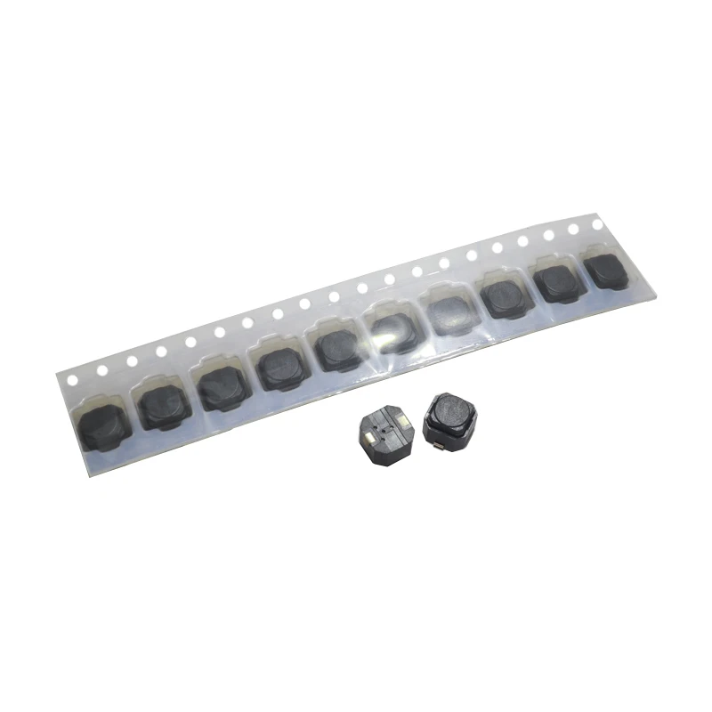 【50-10PCS】Tact Switch 6*6*5mm Mute Switch Silicone Keypad Push Button Switch 6X6X5 MM 2Pins Silent Switches