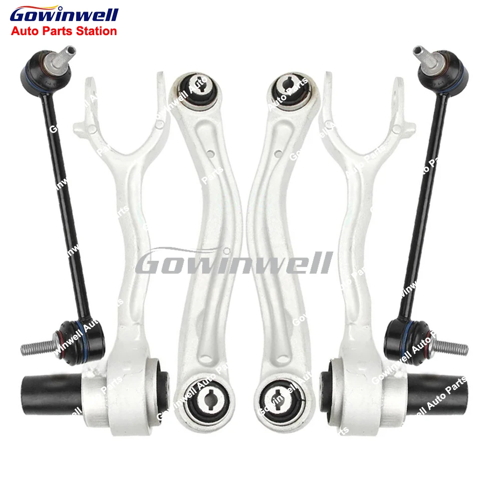 6pcs Rear Suspension Control Arm Ball Joint Stabilizer Link Kits For Jaguar XF X260 XE X760 XFL XEL T2H17175 T2H17173 T2H16771