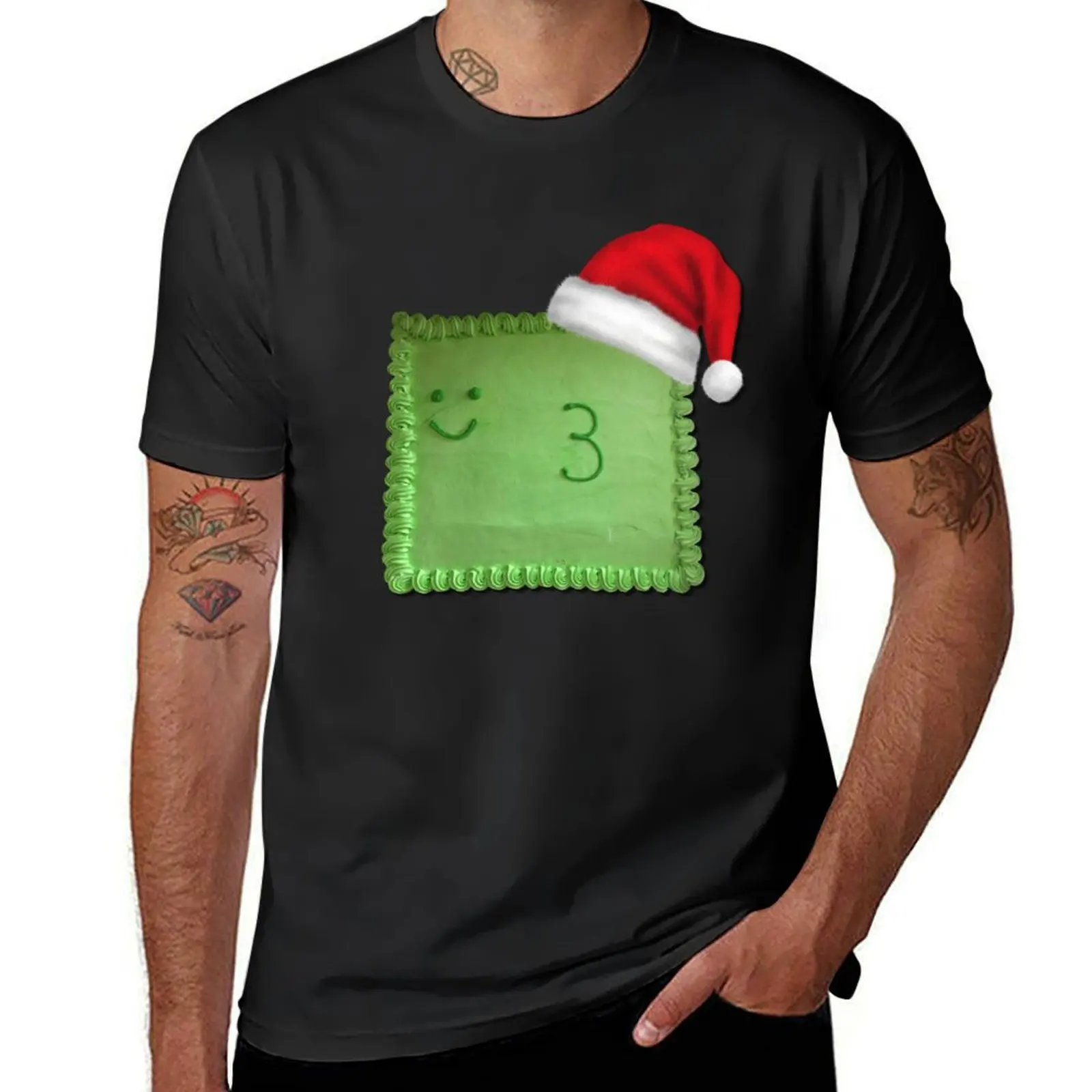 Christmas Frog Cake :) T-Shirt customizeds customs design your own anime plain t shirts men