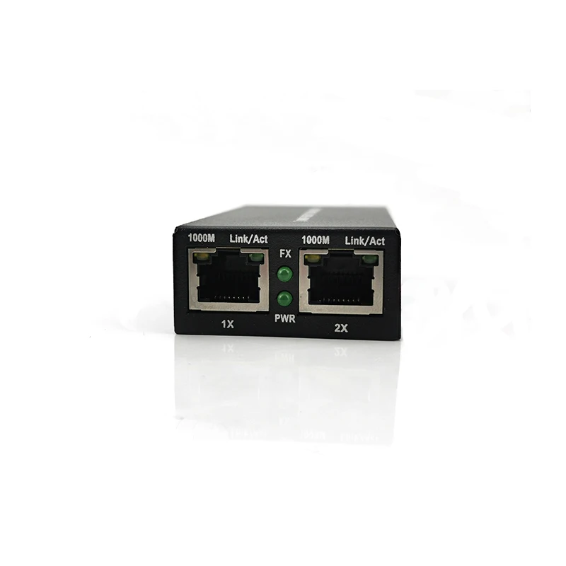 Mini Gigabit 10/100/1000M A/B SC Single Fiber Ethernet Fiber Optic Switch Media Converter Optical Fiber Transceiver 1 piece