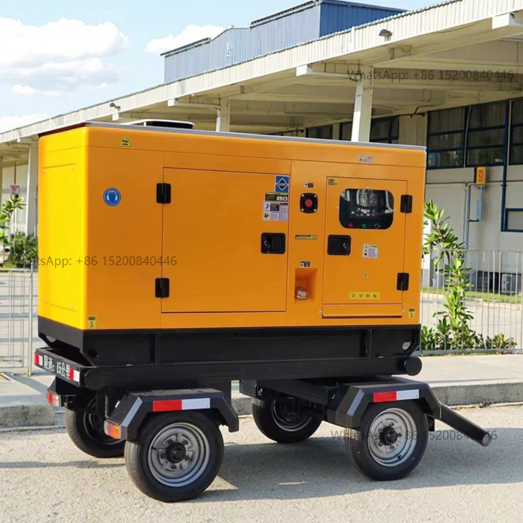 EEDA POWER Diesel Generator Set Super Silent 15kw 20kw 25kw Home Use Portable Standby 20kva 25kva 30kva Diesel Generator