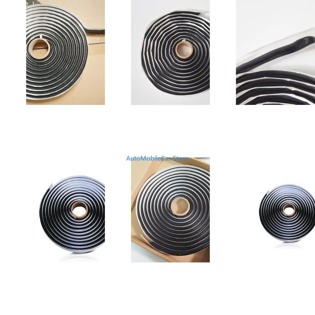 G8TE Headlight Sealant Rubber Restoration Windshield Reseal Strip Trim Black Butyl Auto Light Decoration Tools