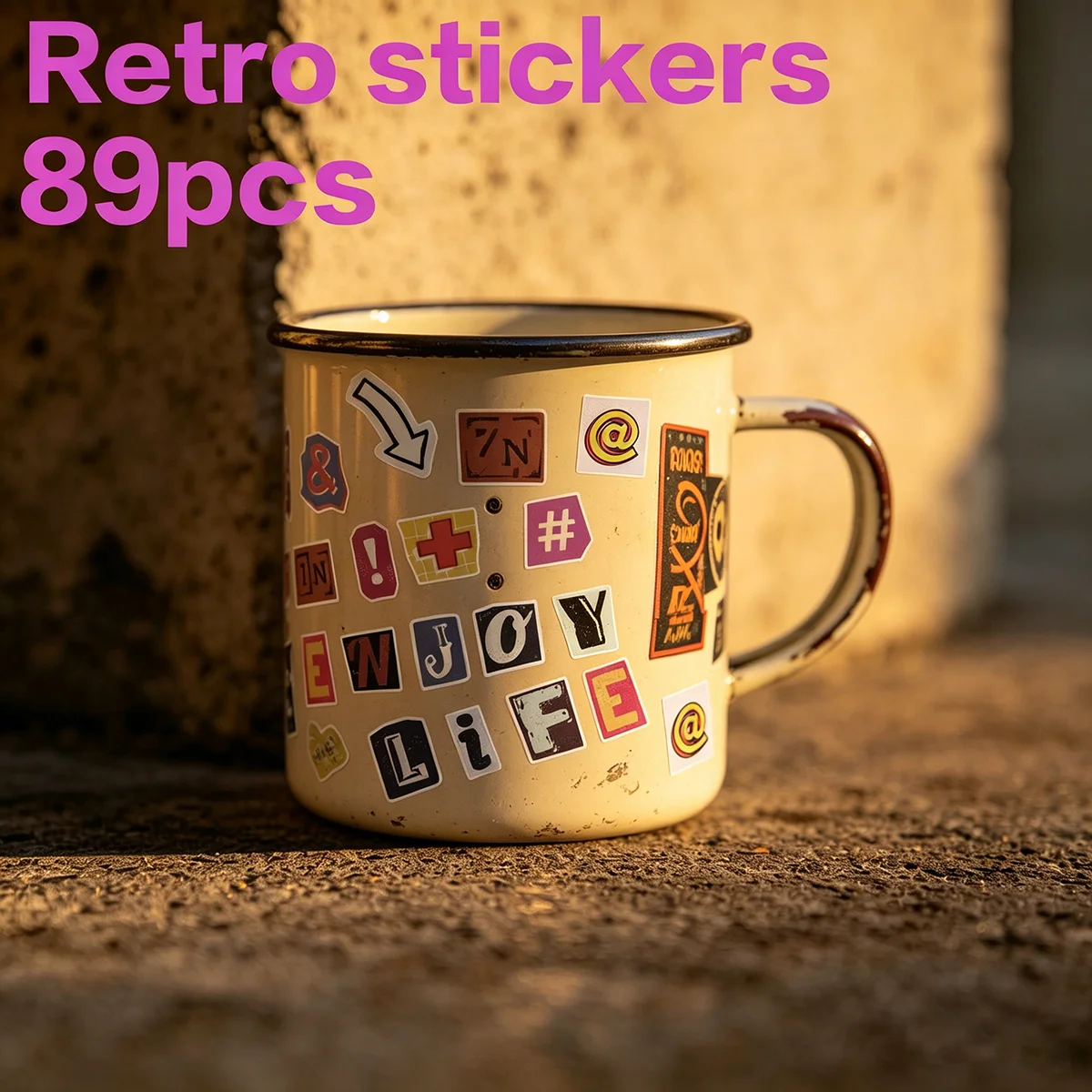 

89 Pieces of 3 Sets of Laptop Stickers, DIY Retro Small Stickers, Strong Adhesive, No Residue Left after Removal, Decorative Stickers for Student Stationery, Notebooks, Diaries, Suitable for Journaling Materials, Diaries, Laptops, Water Bottles, DIY Craft