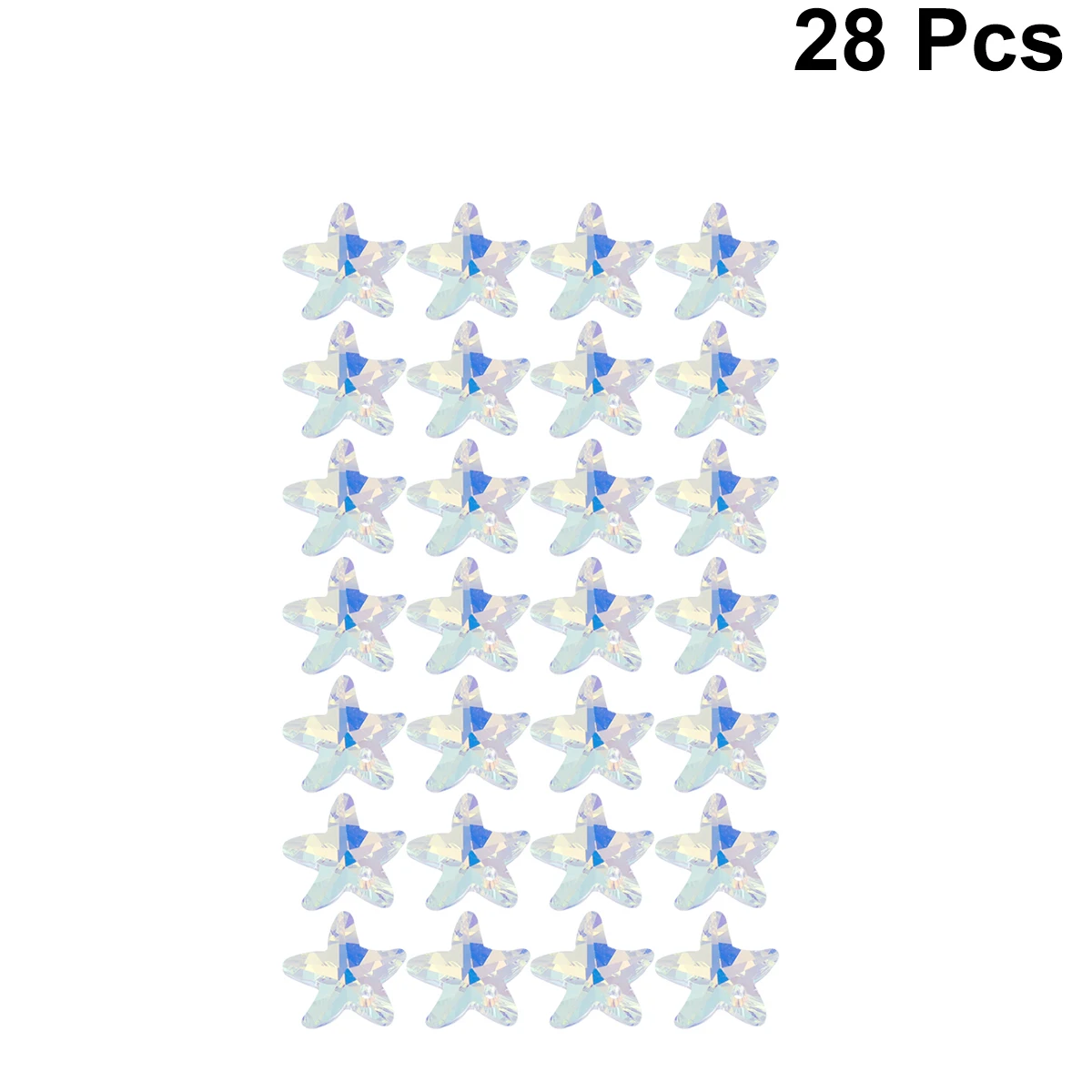 

28pcs Earring Accessories Crystal Pendant Charm DIY Jewelry Making Pendants Glass Beads Handmade Craft Supplies