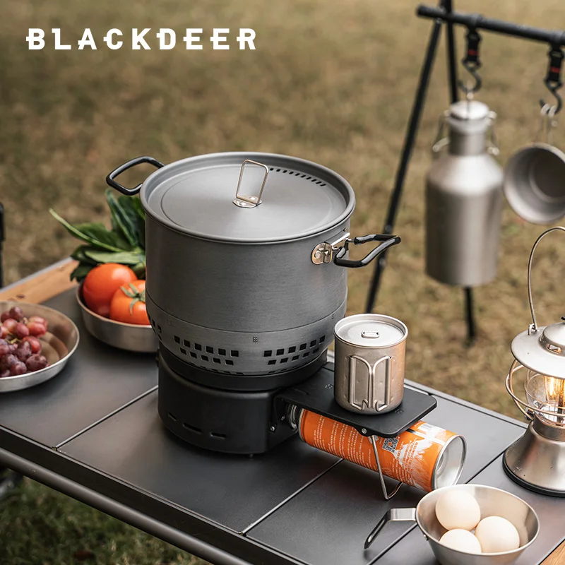 

Blackdeer Camping Gas Stove Cassette Burner Furnace Folding Windproof Portable Gas Stove High Firepower Picnic Cooker 4 Seasons