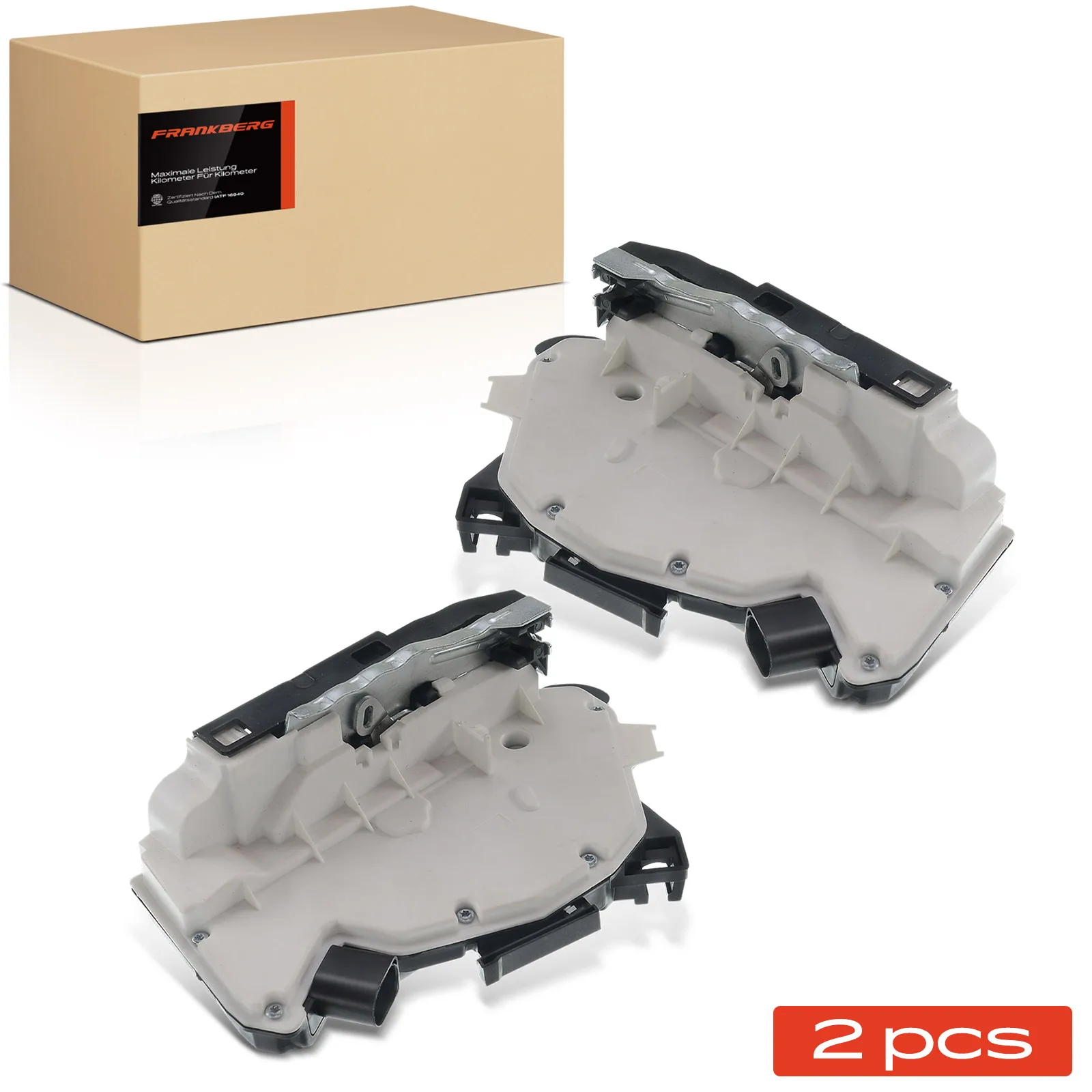 Frankberg 2x Serrure de porte avant droite gauche pour VW UP Skoda Citigo Seat Mii KF1_1 S1837015C 1S1837016H 1S1837016C V10-85-2291