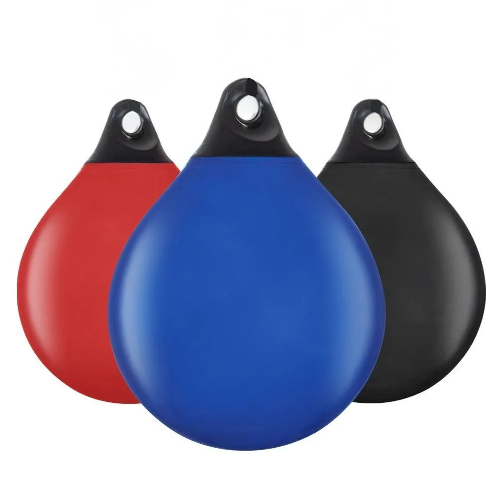 

Aqua PVC Punching Bag Leak-Proof Water Sand Bag with Chain 32x32x40cm Indoor Outdoor