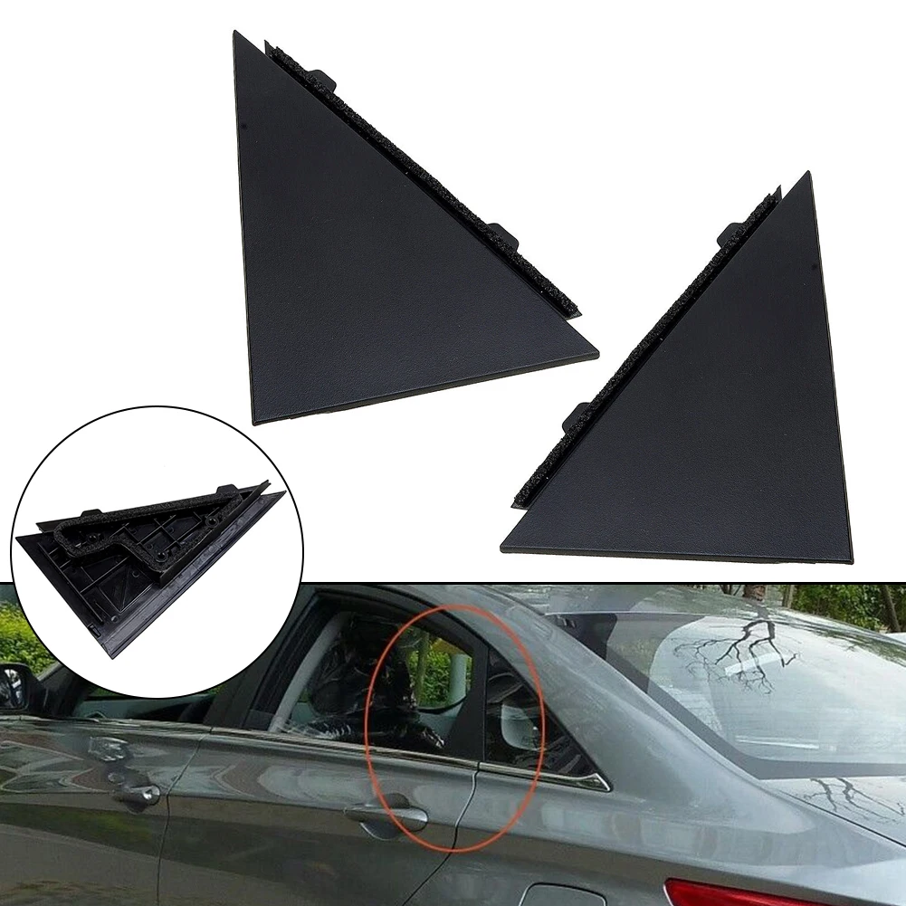 

2Pcs For Hyundai Sonata 2009-2014 Car Rear Door Pillar Molding Trim 83840-3S000 Exterior Glass Pillar Triangle Plate Right Left