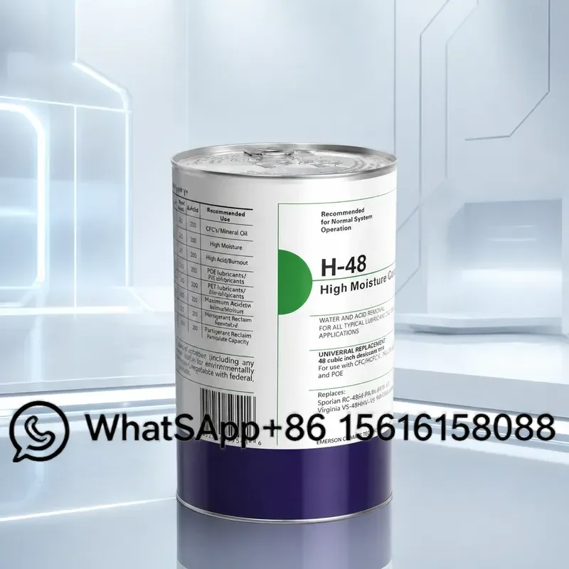 Refrigeration Filter Drier Cartridge H48 D48 ALCO Style Replacement Parts for HVAC System Dryer Barrel Core H-48 D-48
