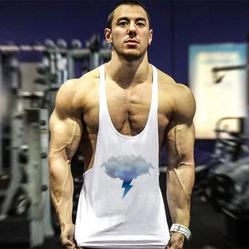 

Hommes Stringer Débardeur Été - Coton Dos en Y, Bretelles Fines, Musculation Fitness, Singlets Entraînement, Sans Manches