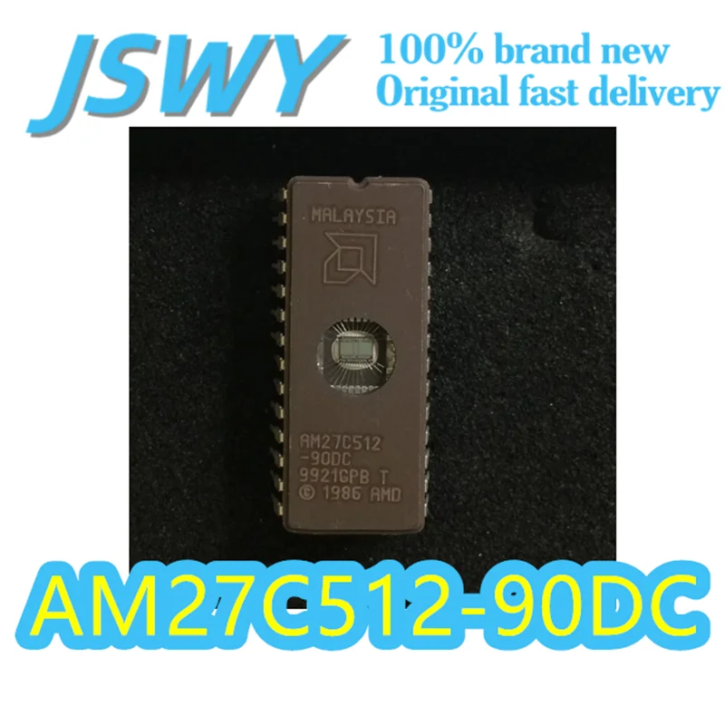 

(5/50 pieces) AM27C512-90DC AM27C512 SOIC-28 package 64K 5V wide voltage programmable 90ns read -40℃~+85℃ Original Electronics