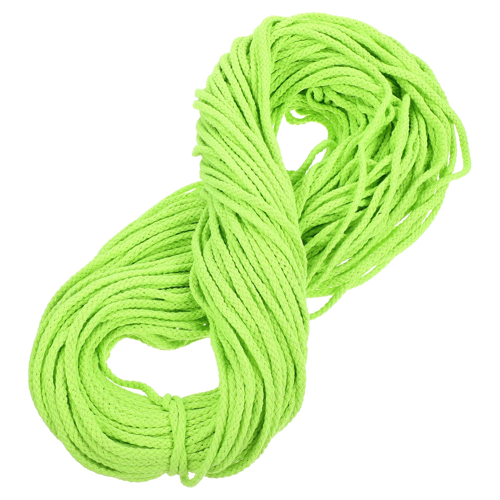

1 Roll Cotton Rope Premium Polyester Cotton Material Durable for DIY Crafts Handmade Tapestries Decorative Ropes Carrying