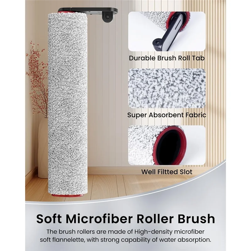 AD23-Hepa filtros e rolo de escova para dreame h12 pro/h12 duplo molhado seco aspirador peças reposição acessórios conjunto