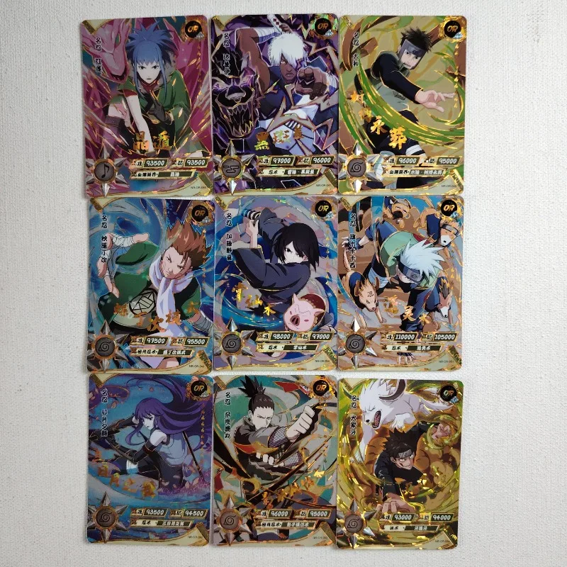 Genuine Kayou Naruto SSR Single Cards Series 3 4 & 5 Sasuke Naruto Kakashi Limited Stock Anime Collectible Fan Gift