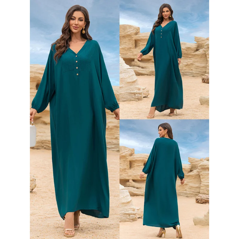 Women Lightweight Rayon Beach Cover Up Dress for Vacation Swimwear Outerwear Loose Flowy Kaftan Robe for Bikini Beachwear
