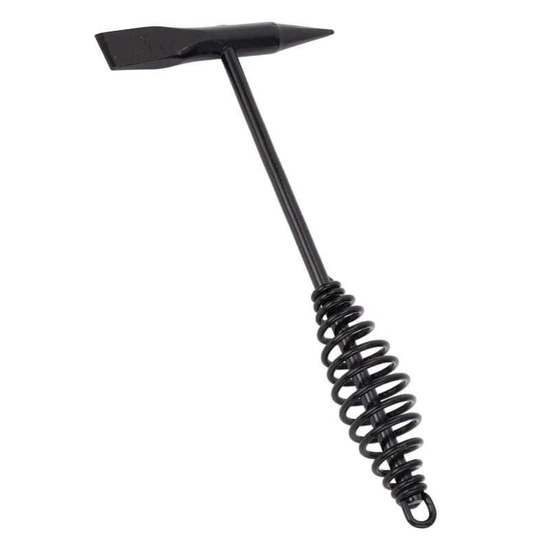 Welding Chipping Hammer Multifunctional Dual Head High Carbon Steel Slag Removal Tool With Coil Spring Handle 300g