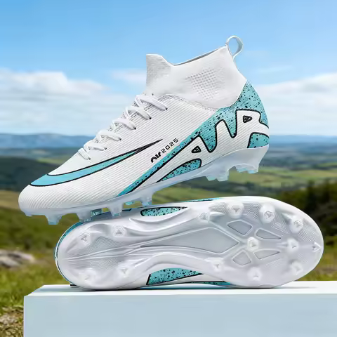 TF/FG Men Football Shoes Training Casual Sneakers Professional Society Sports Soccer Shoes Comfortable Resistant Football Boots