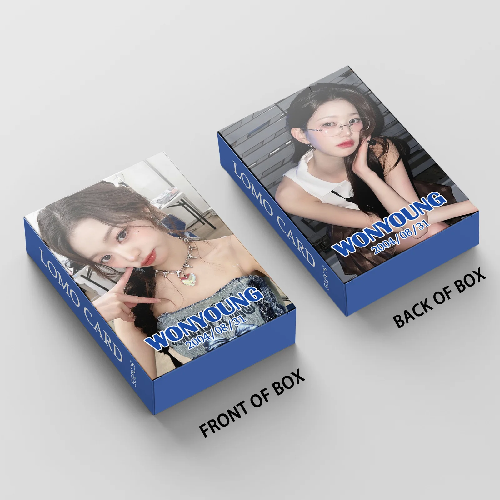 55 unids/set Kpop IVE Jang Won Young Solo Lomo tarjetas Wonyoung tarjetas fotográficas individuales postales de impresión HD de alta calidad