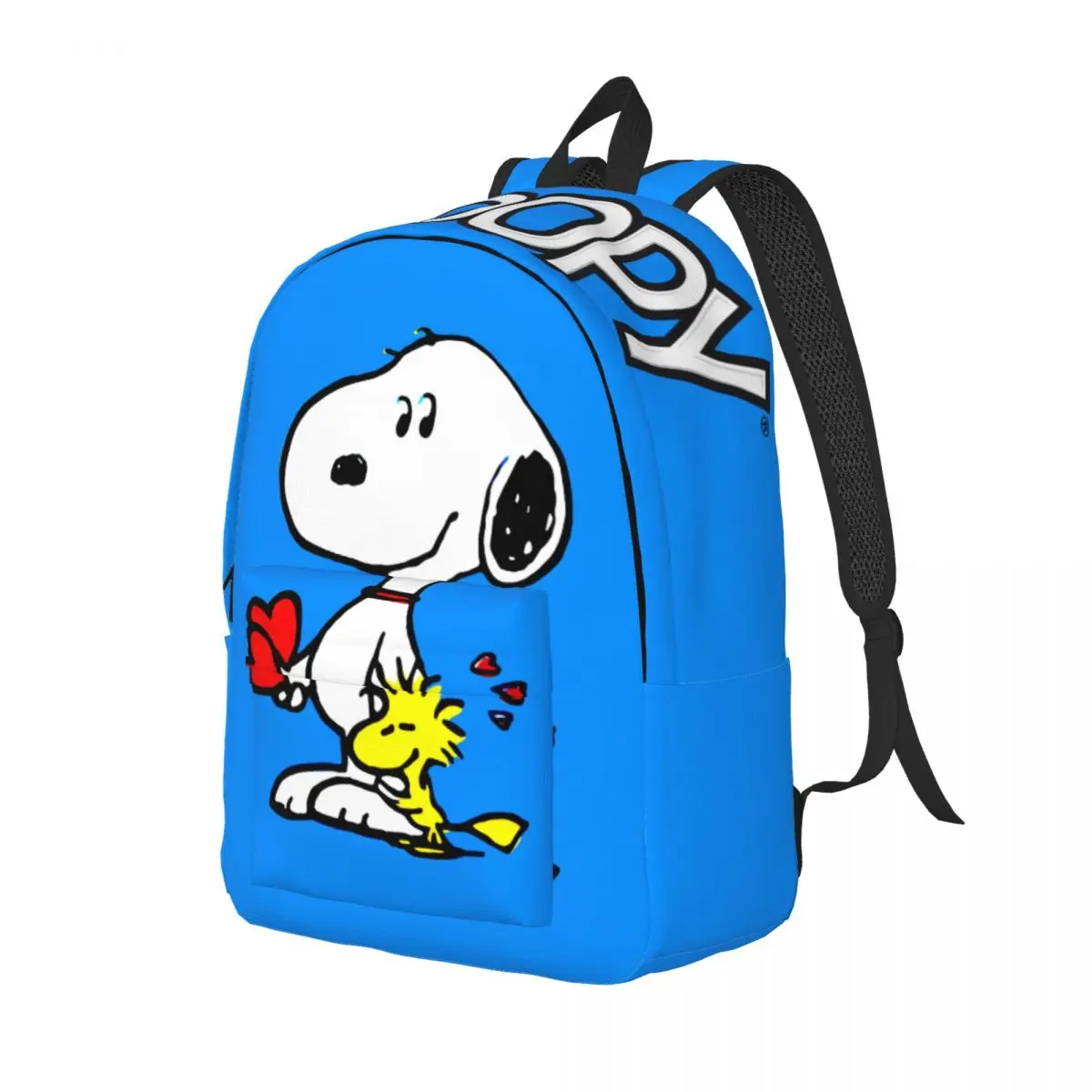 Lightweight Pinky Pink Kindergarten Bag Weekend Picnic Multi Compartment Snoopy Teen Girl  Adult Laptop Bag Back To School Gift