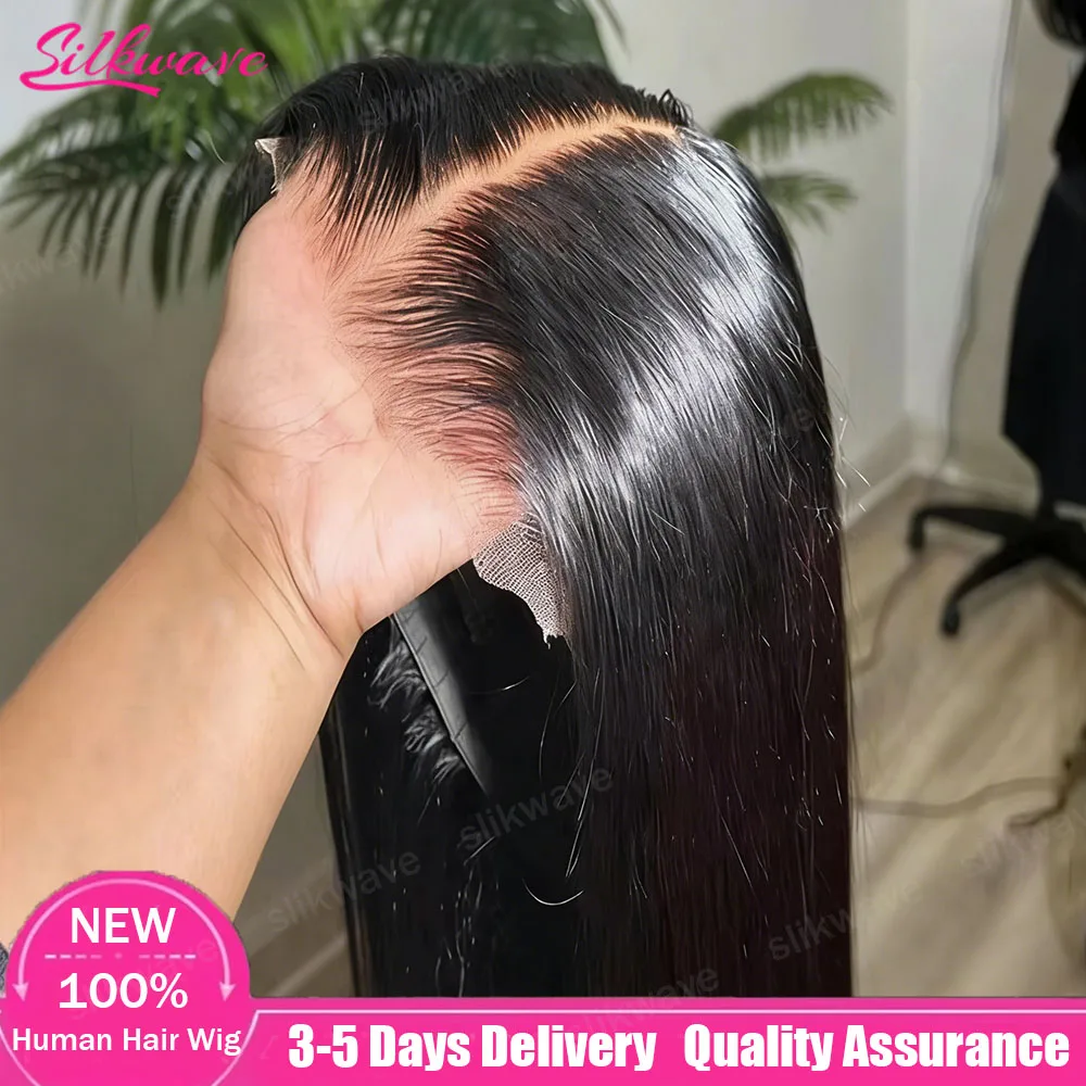 

Парик из натуральных волос 200 плотности, без клея, с HD-кружевной застежкой 5x5, готовый к носке, 30 дюймов, 13x6, прямой, бразильский парик из натуральных волос