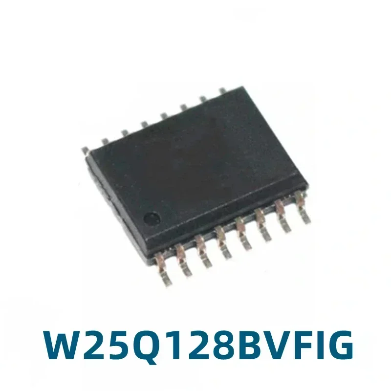 1PCS New Original W25Q128BVFIG 25Q128BVFG SOP16 16M Flash Memory Routing FLASH Memory Chip
