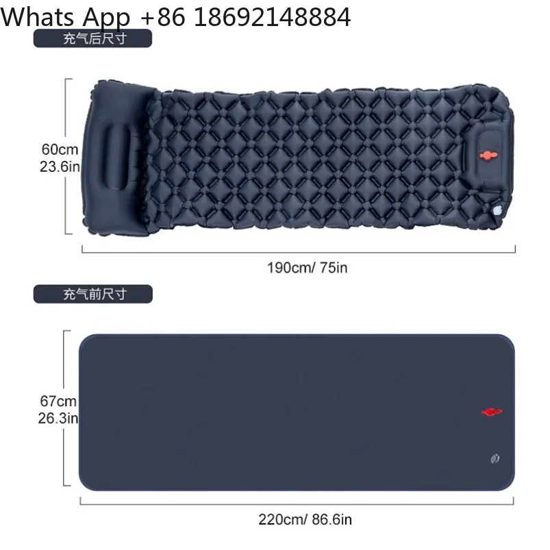 Automatic inflatable mattress outdoor camping tent sleeping mat ultra-light convenient moisture-proof spot