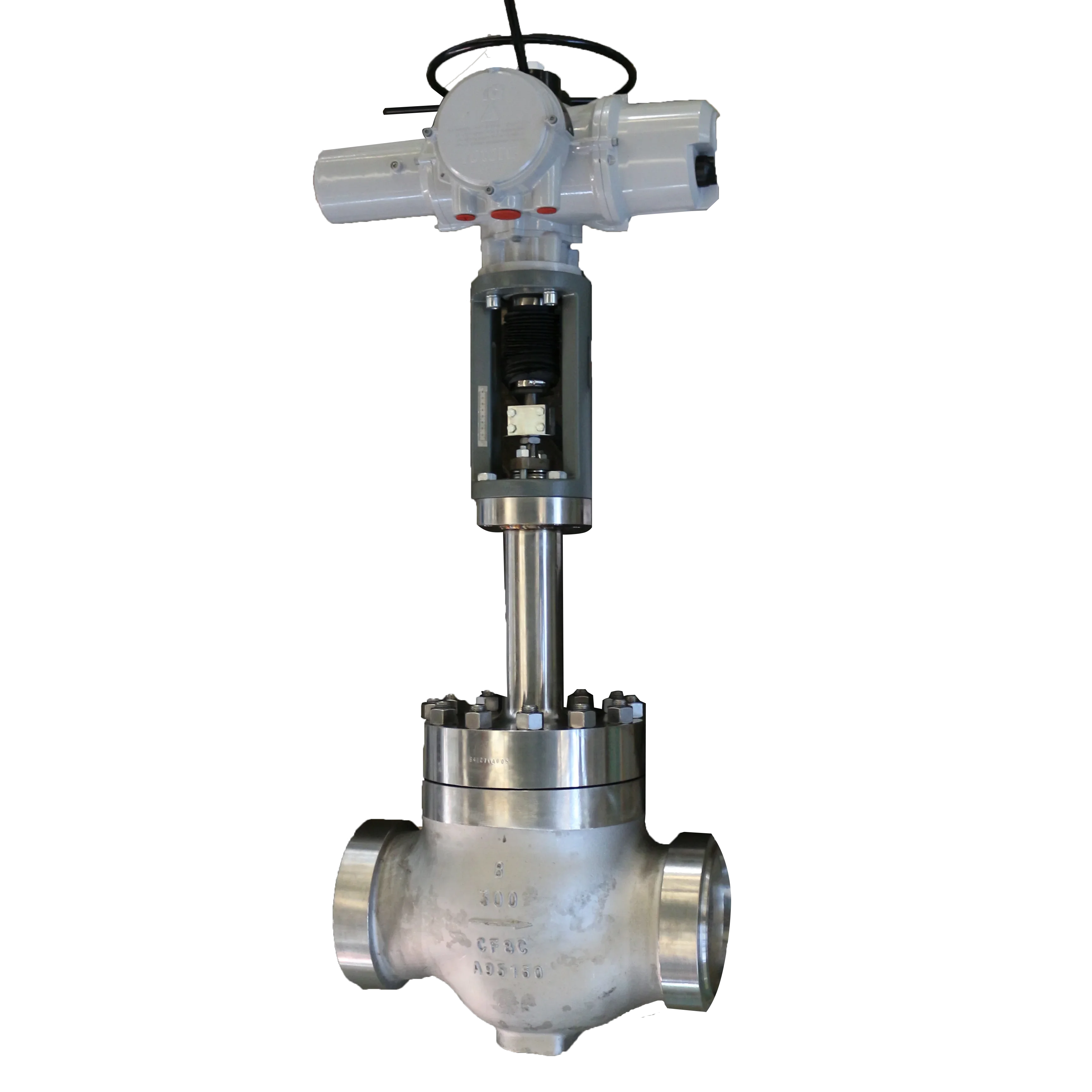 flanged bellows sealed control valves for gas medium electric steam Different types of bellows sealed control valves