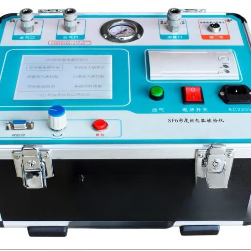 Sulfur hexafluoride gas density relay calibrator full-automatic SF6 density relay calibrator