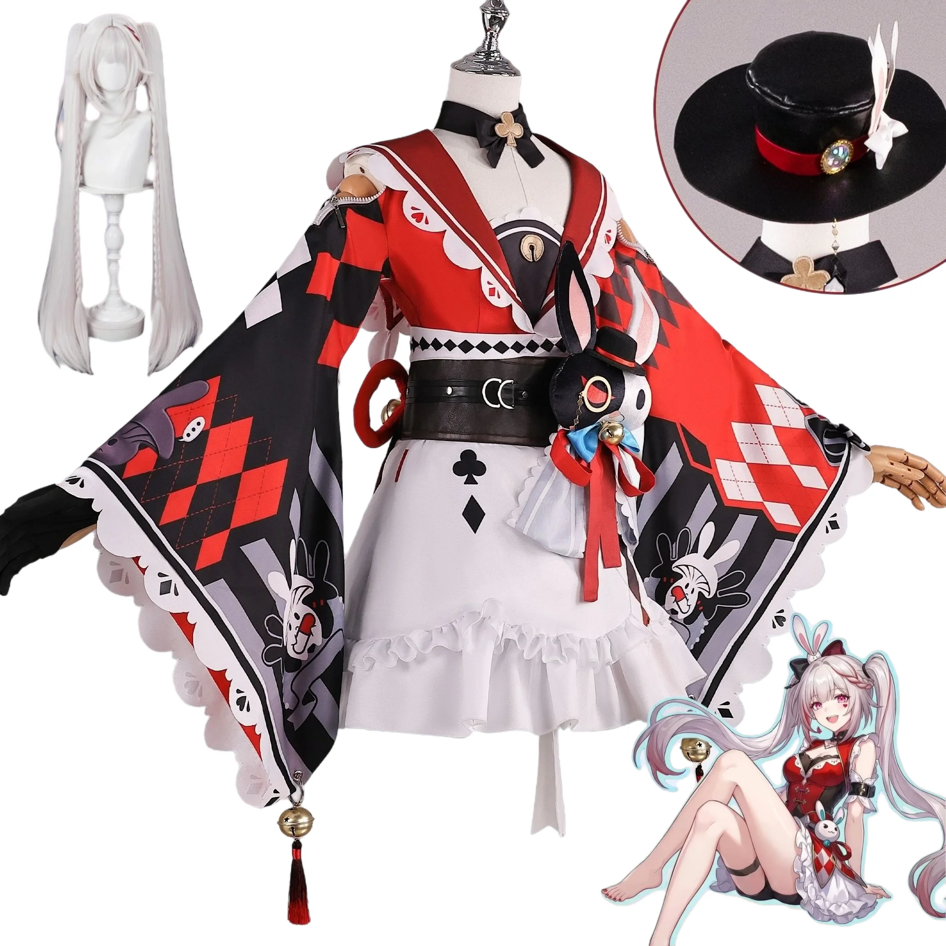 

Honkai Star Rail SP Sparxie Cosplay Costume Wig Game Anime Sparxie New Skin Clothing