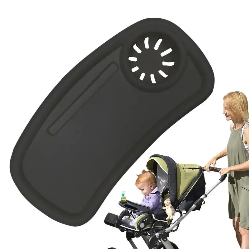 

Stroller Snack Holder Universal Pushchair Bottle Holder With Phone Holder Stroller Organizers For Drinks Cell Phones Toys And