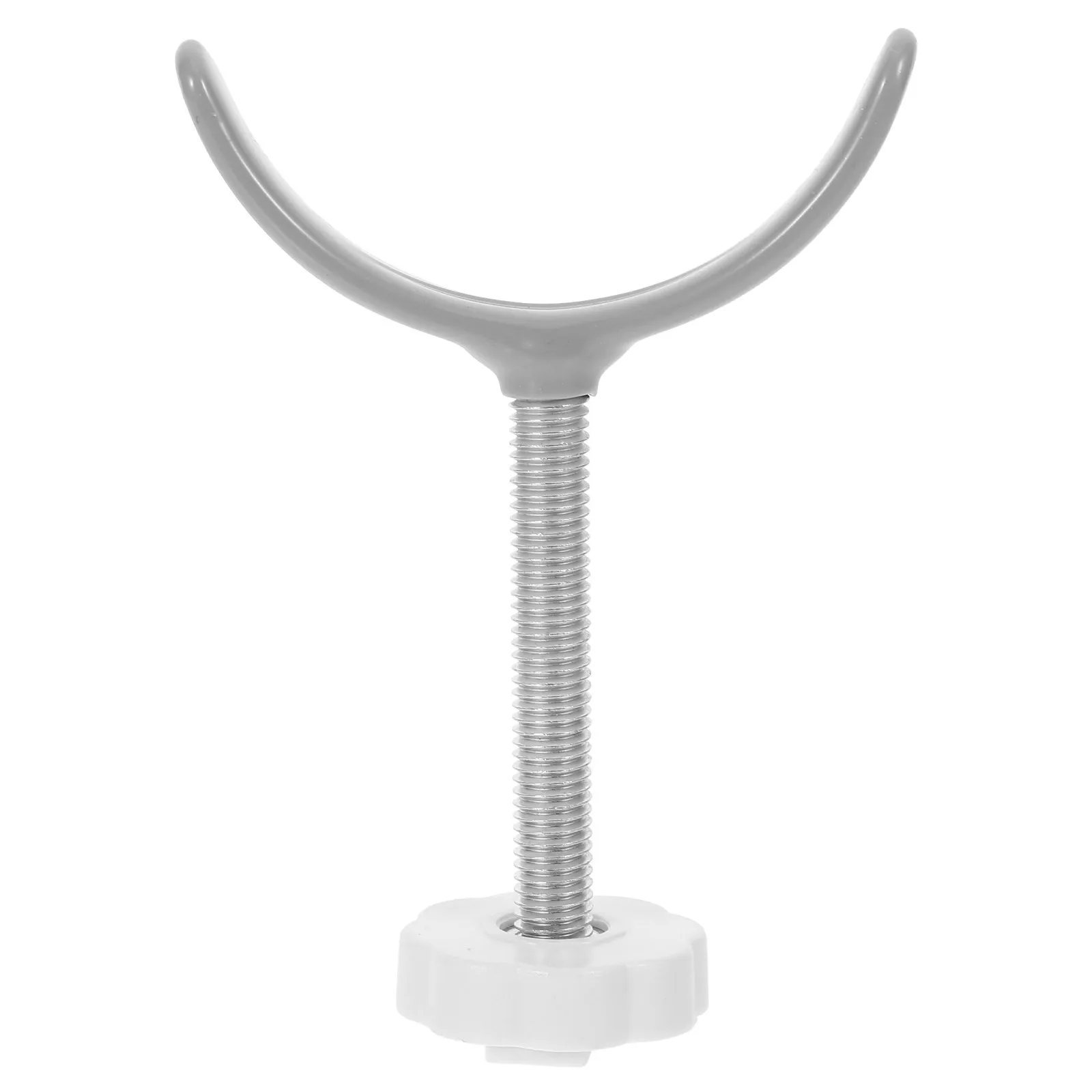 1Pcs Door Gate U-Shaped Guardrail Fixator Alloy Fixing Accessory Stable Security Fence Holder Adjustable Bolts for Safety